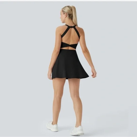 HALARA Women's Black Mini Dress - Picture 9 of 11